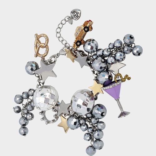 MIDNIGHT MAGIC NYC FLEX BRACELET MULTI - JEWELRY - Betsey Johnson