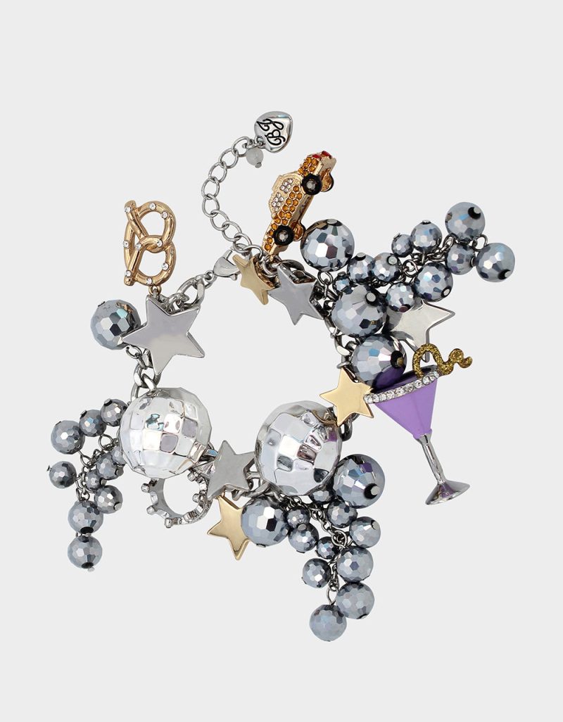 MIDNIGHT MAGIC NYC FLEX BRACELET MULTI - JEWELRY - Betsey Johnson