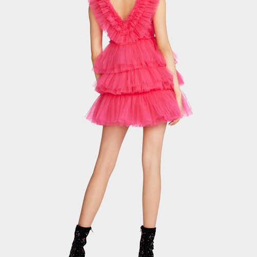 BETSEY JOHNSON APPAREL JN308986 HOT PINK 05