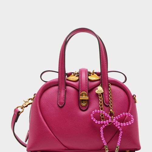 HEART BEAT CROSSBODY PINK - HANDBAGS - Betsey Johnson