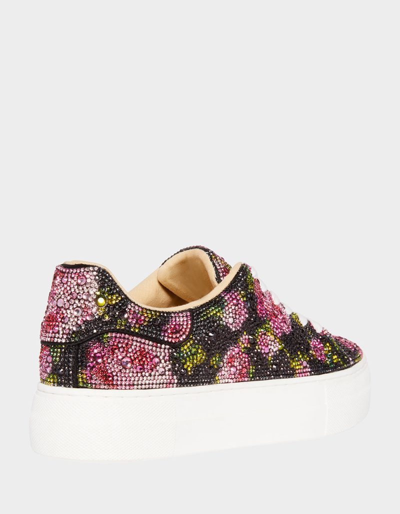 BETSEY JOHNSON FLORAL SB SIDNY BLK PINK FLORAL ALT1 43a80a4c a2bf 4ce9 abb3 c2c7648b270e