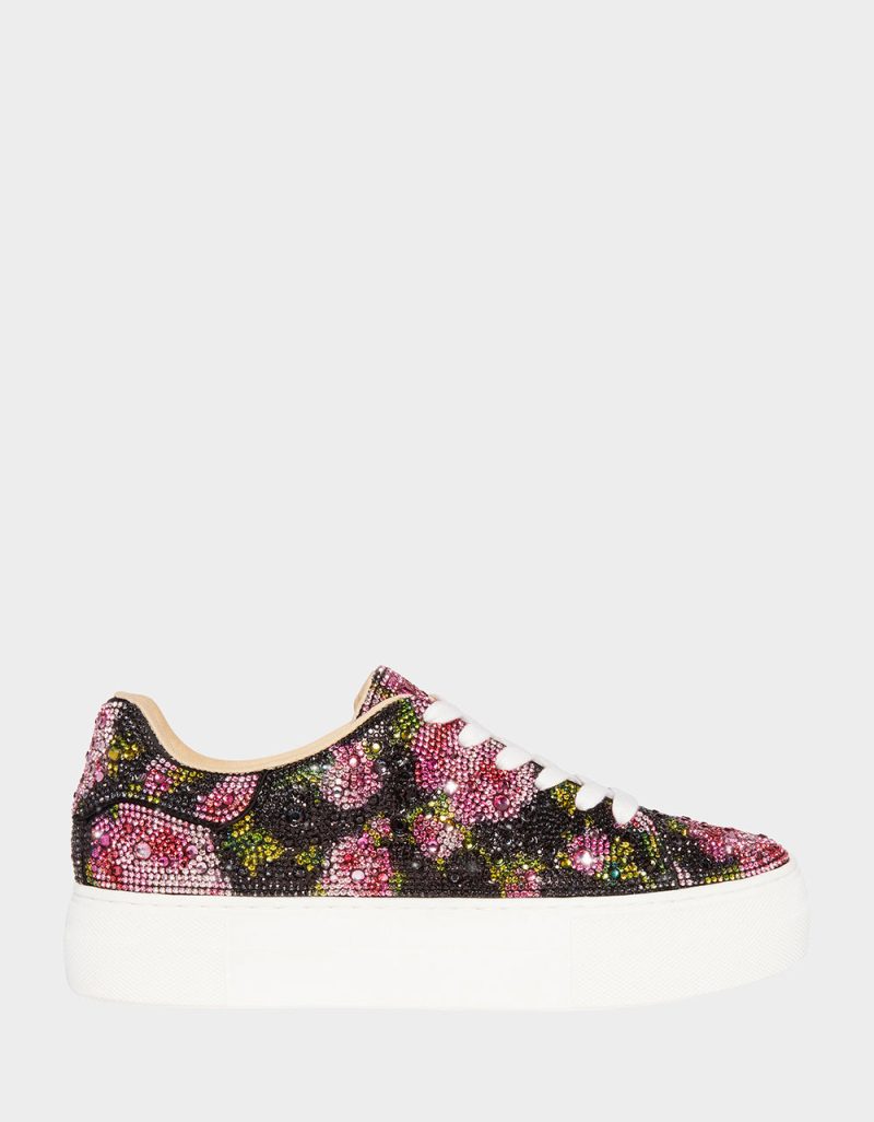 BETSEY JOHNSON FLORAL SB SIDNY BLK PINK FLORAL SIDE 1 291583a3 7a4b 49c9 a820 e95280efed07