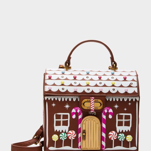 KITSCH GINGERBREAD HOUSE CROSSBODY MULTI - HANDBAGS - Betsey Johnson