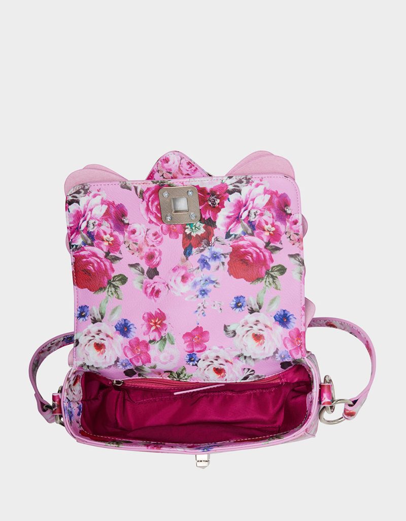 BETSEY JOHNSON HANDBAGS BJ34985A PINK FLORAL 04