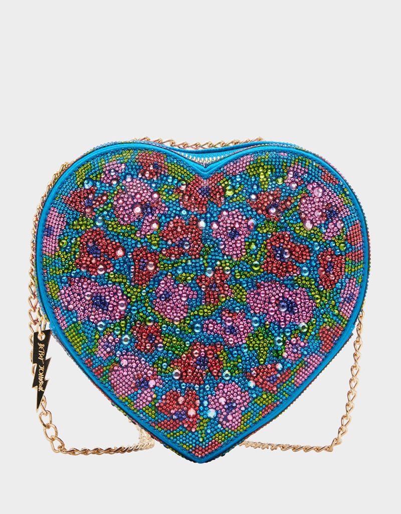 BETSEY JOHNSON HANDBAGS BJ35050A BLUE 01