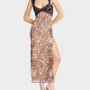 CAMILLE MAXI DRESS LEOPARD - APPAREL - Betsey Johnson