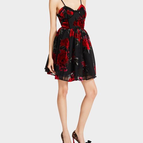 BETSEY JOHNSON JN308862 RED FLORAL 02