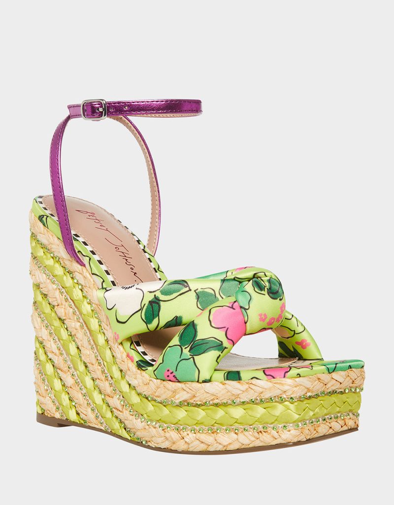 BETSEY JOHNSON PANSIE YELLOW MULTI