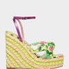 PANSIE YELLOW MULTI - SHOES - Betsey Johnson