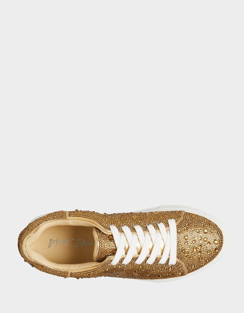 BETSEY JOHNSON SB SIDNY GOLD TOP