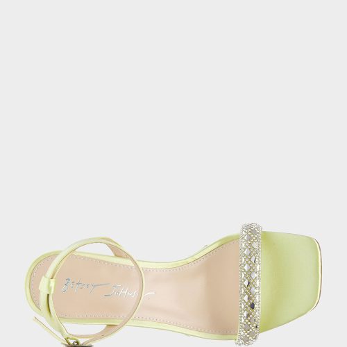 BETSEY JOHNSON SHOES 22185 7 LIME GREEN TOP