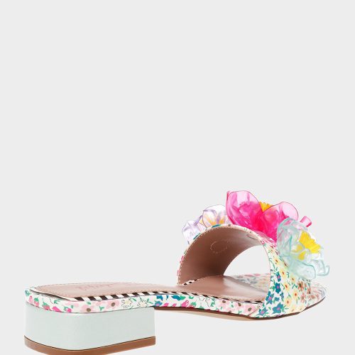 BETSEY JOHNSON SHOES BRICE WHITE MULTI ALT1