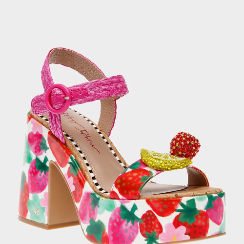 BETSEY JOHNSON SHOES CHEYNE BERRY MULTI