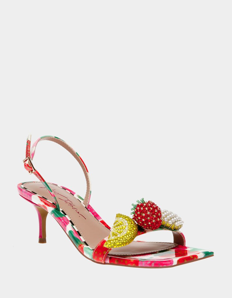 BETSEY JOHNSON SHOES COLSON BERRY MULTI