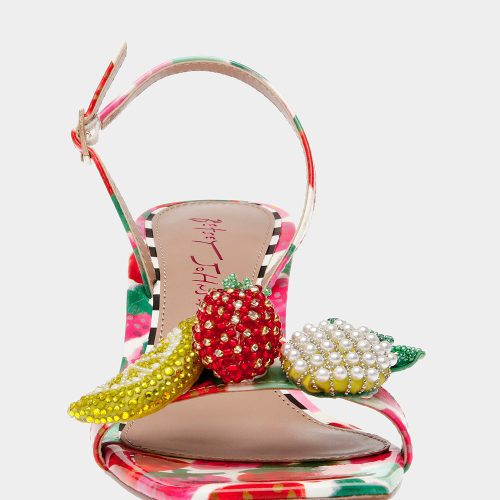 BETSEY JOHNSON SHOES COLSON BERRY MULTI FRONT