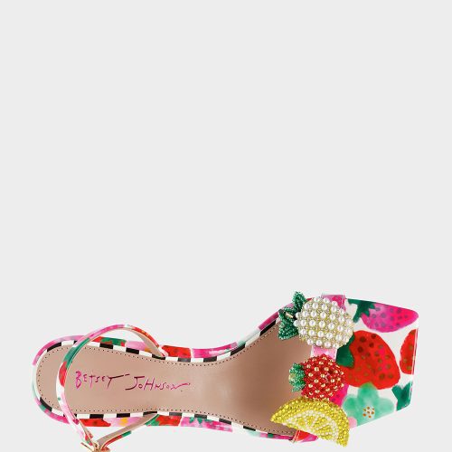 BETSEY JOHNSON SHOES COLSON BERRY MULTI TOP