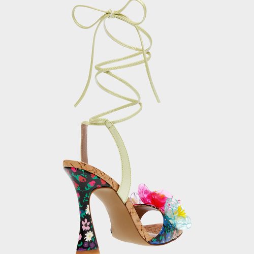 BETSEY JOHNSON SHOES DELANY GREEN MULTI ALT1