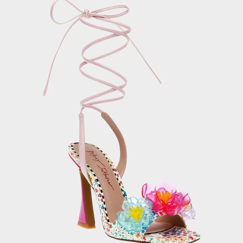 BETSEY JOHNSON SHOES DELANY PINK MULTI