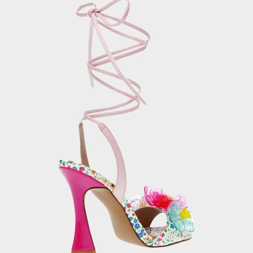 BETSEY JOHNSON SHOES DELANY PINK MULTI ALT1