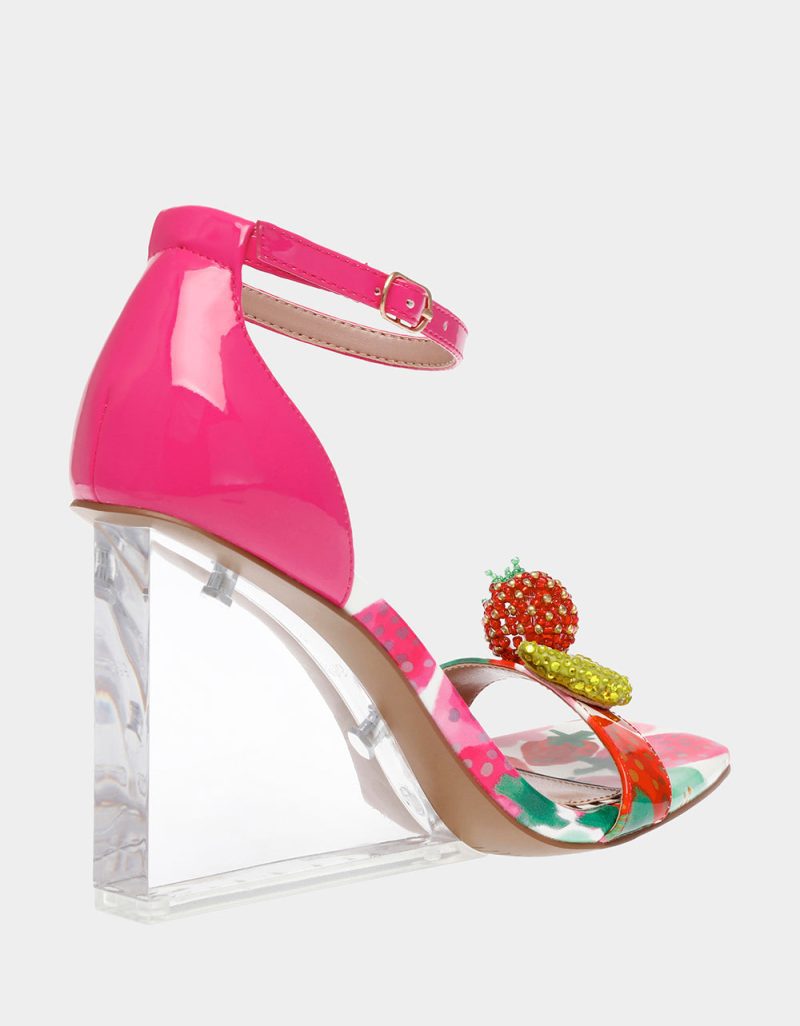 BETSEY JOHNSON SHOES HARLEN BERRY MULTI ALT1