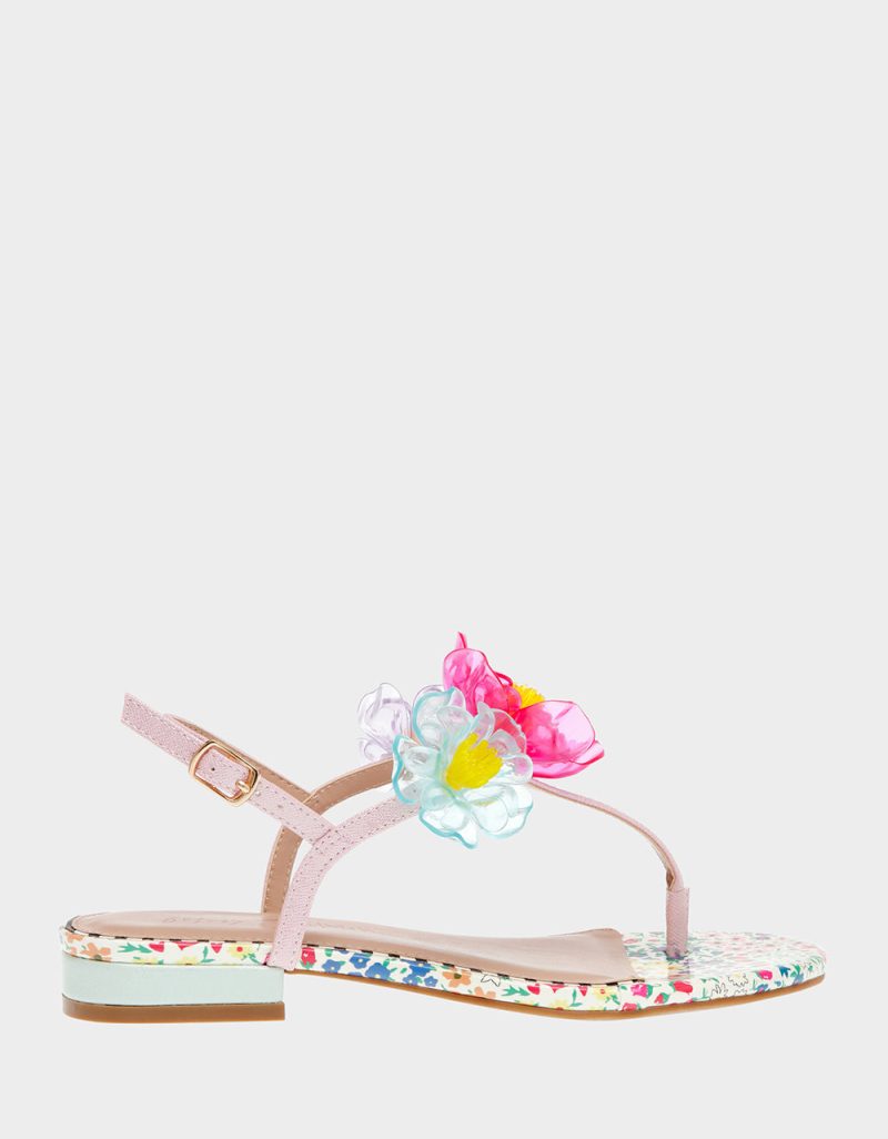 BETSEY JOHNSON SHOES HAVANAH PINK SIDE