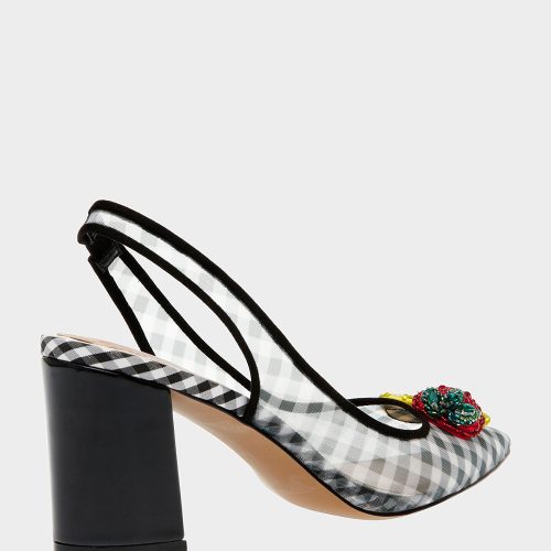 BETSEY JOHNSON SHOES LANEY BLACK MULTI ALT1