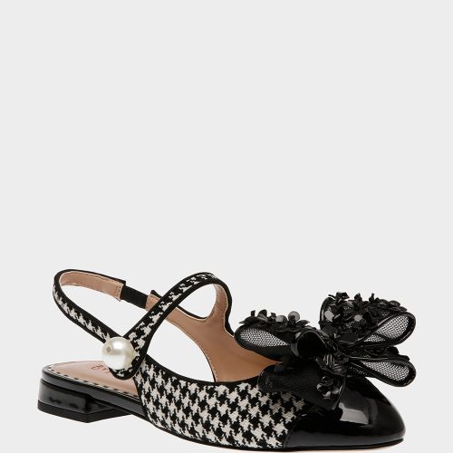 BETSEY JOHNSON SHOES LIVY HOUNDSTOOTH