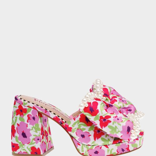 MACCIE WHITE MULTI - SHOES - Betsey Johnson