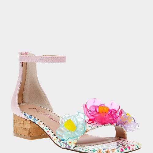 BETSEY JOHNSON SHOES OAKLEE PINK MULTI PINK