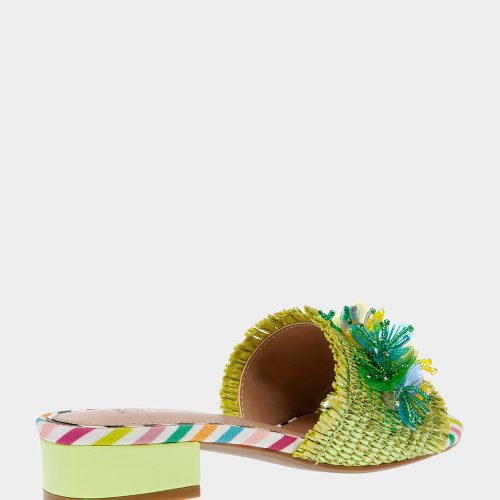 BETSEY JOHNSON SHOES PEYTEN GREEN MULTI ALT1