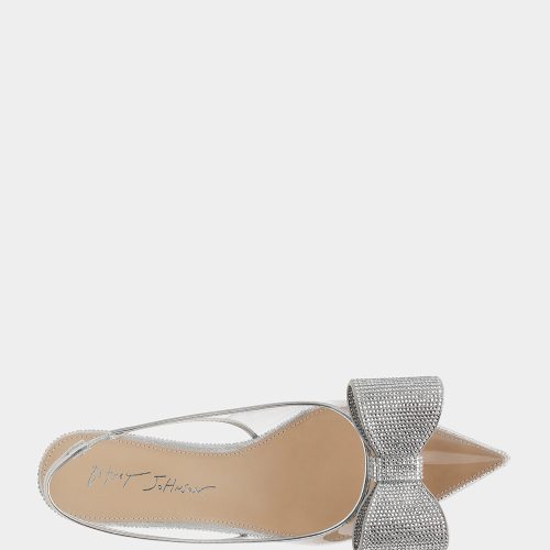 BETSEY JOHNSON SHOES SB ALLI SILVER TOP