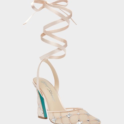 BETSEY JOHNSON SHOES SB ANGEL NUDE