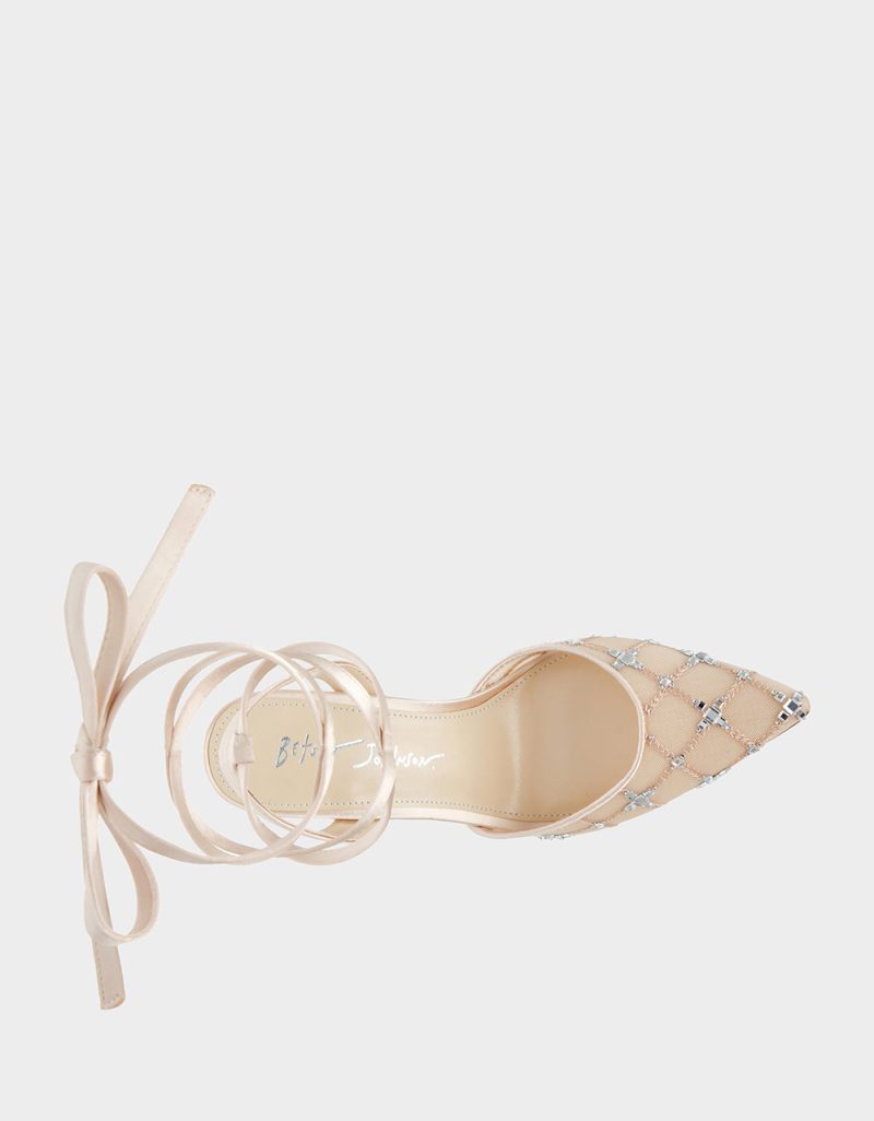 BETSEY JOHNSON SHOES SB ANGEL NUDE TOP