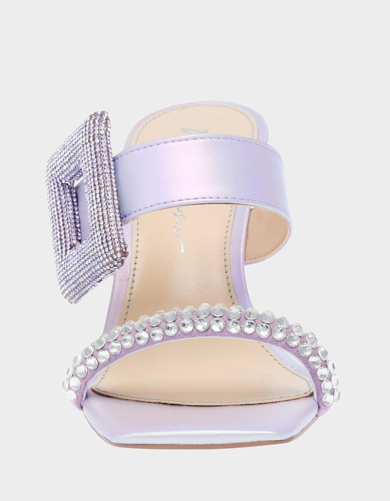 BETSEY JOHNSON SHOES SB ANNY LAVENDER FRONT