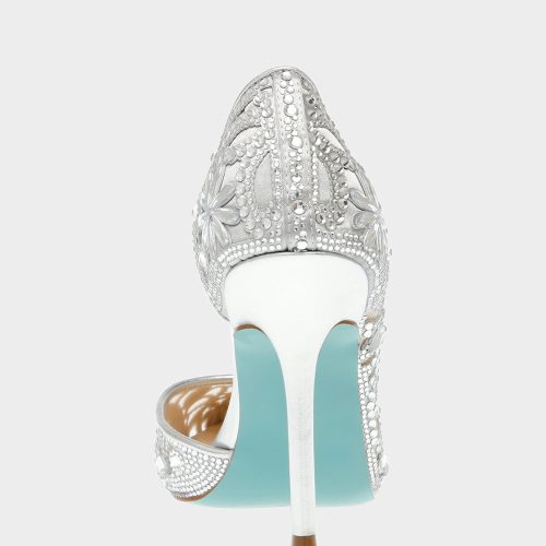 BETSEY JOHNSON SHOES SB CHIC SILVER BACK