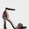 DANI BLACK/PINK FLORAL - SHOES - Betsey Johnson