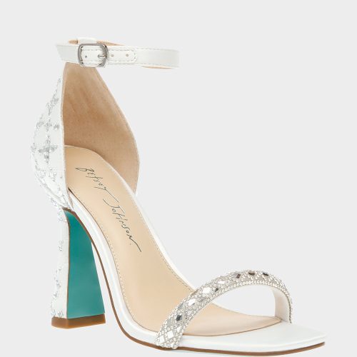 BETSEY JOHNSON SHOES SB DEAN IVORY