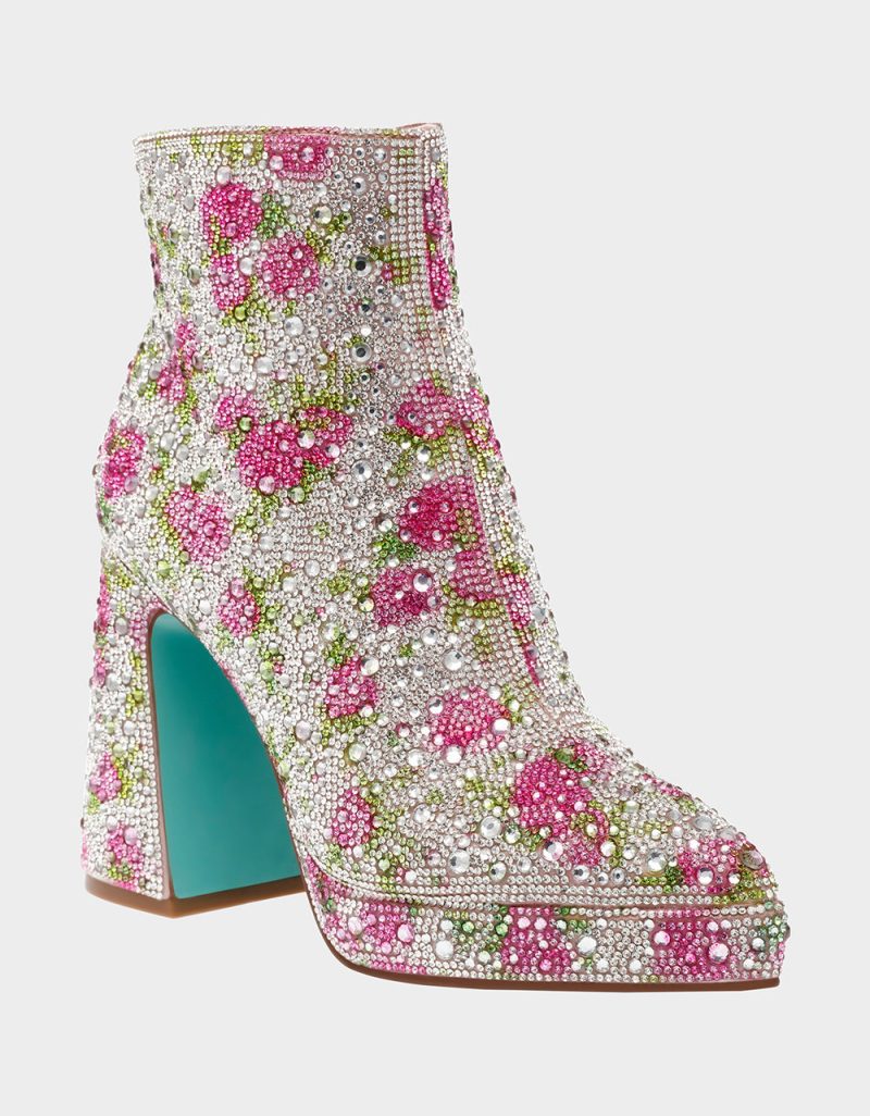 BETSEY JOHNSON SHOES SB DELLA DITZY FLOWER RS