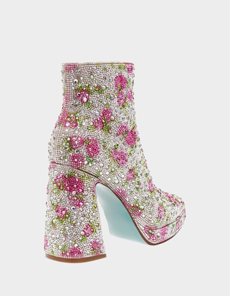 BETSEY JOHNSON SHOES SB DELLA DITZY FLOWER RS ALT1