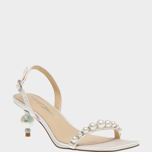 BETSEY JOHNSON SHOES SB DELTA IVORY