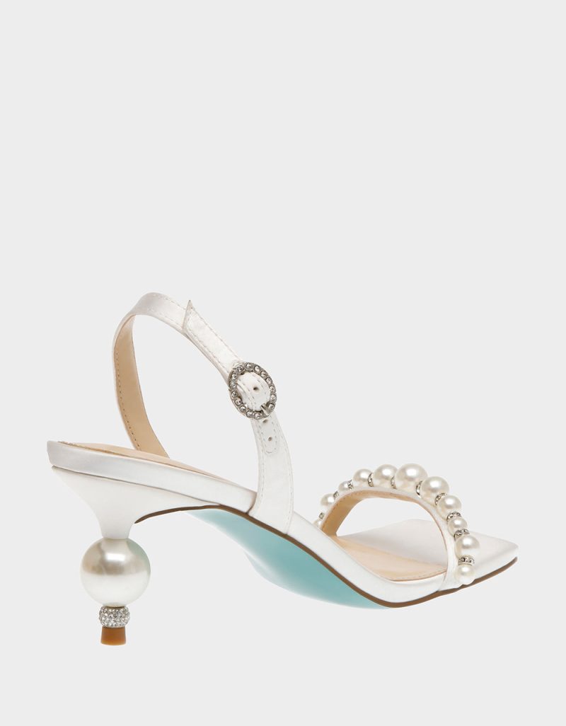 BETSEY JOHNSON SHOES SB DELTA IVORY ALT1