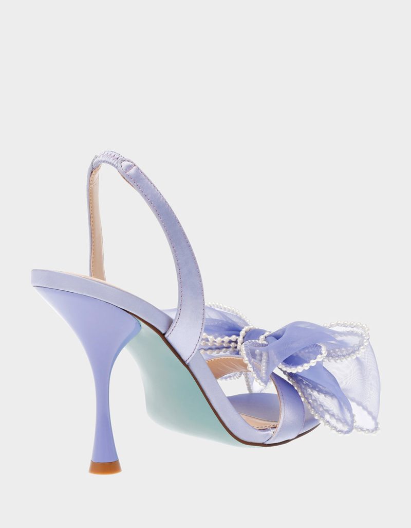 BETSEY JOHNSON SHOES SB FAWN LILAC ALT1