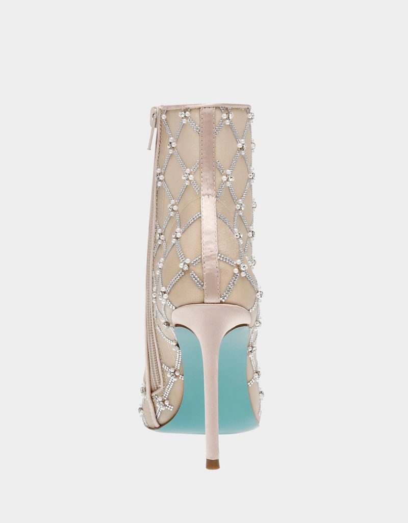 BETSEY JOHNSON SHOES SB LARKK NUDE BACK