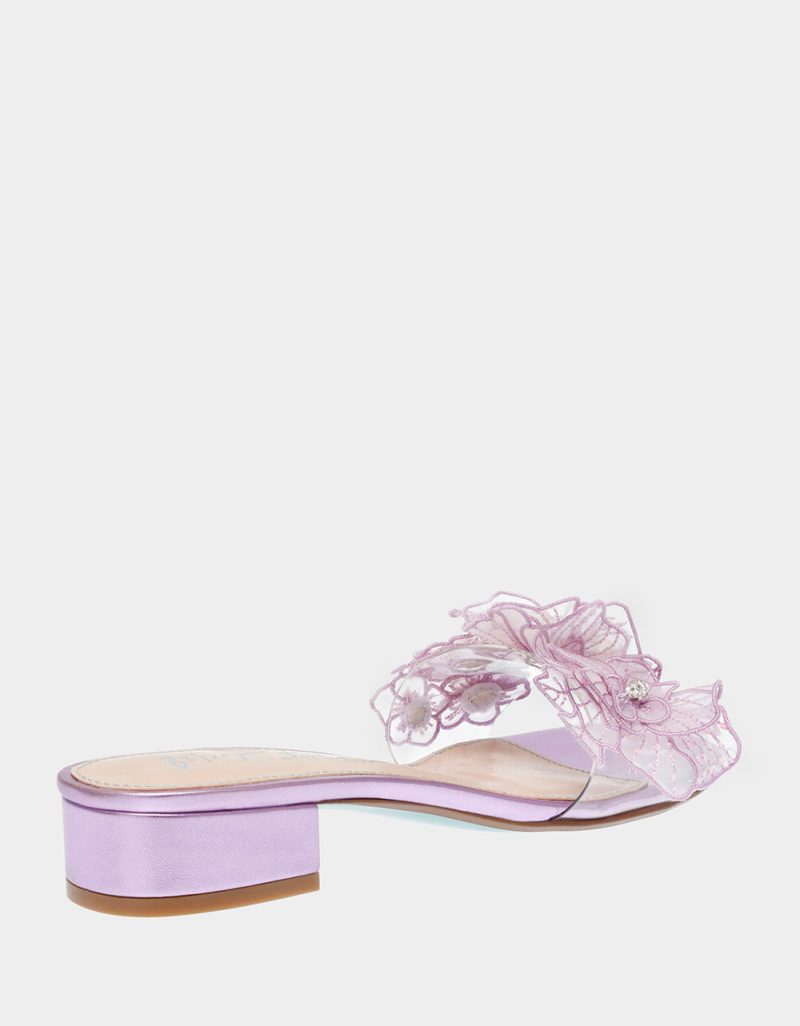 BETSEY JOHNSON SHOES SB LIAM LILAC ALT1