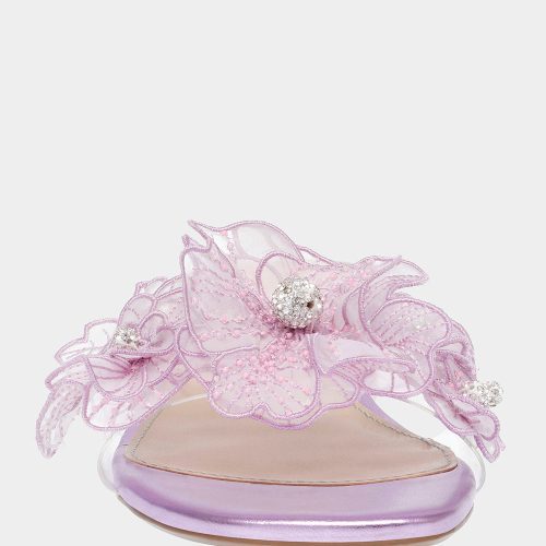 BETSEY JOHNSON SHOES SB LIAM LILAC FRONT