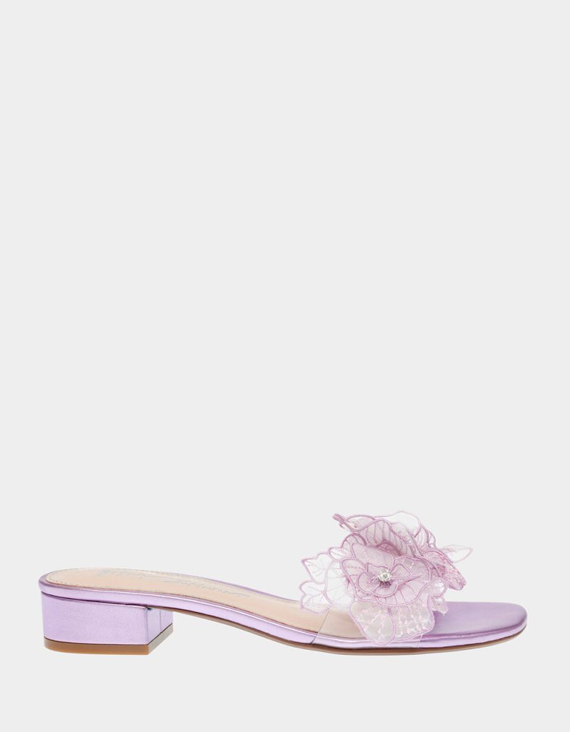 BETSEY JOHNSON SHOES SB LIAM LILAC SIDE