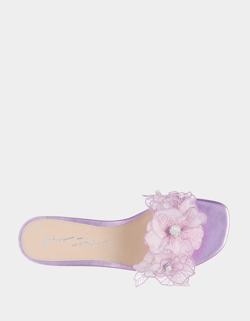 BETSEY JOHNSON SHOES SB LIAM LILAC TOP