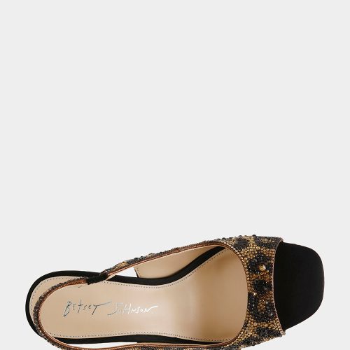 BETSEY JOHNSON SHOES SB MINA LEOPARD TOP