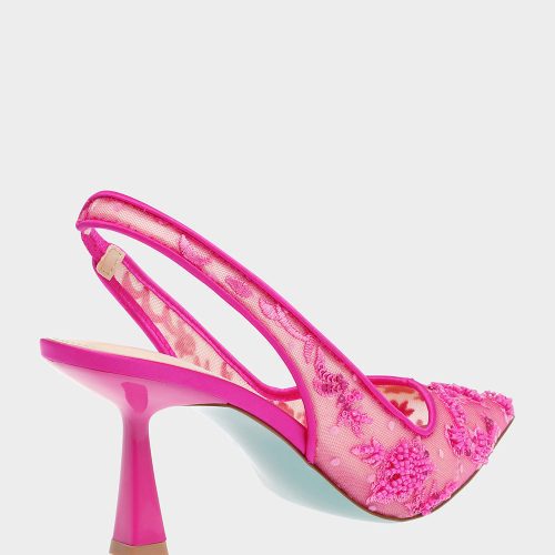 BETSEY JOHNSON SHOES SB NIKKI FUCHSIA ALT1