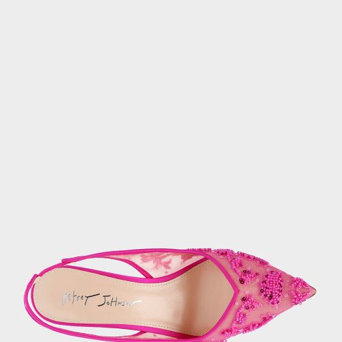 BETSEY JOHNSON SHOES SB NIKKI FUCHSIA TOP